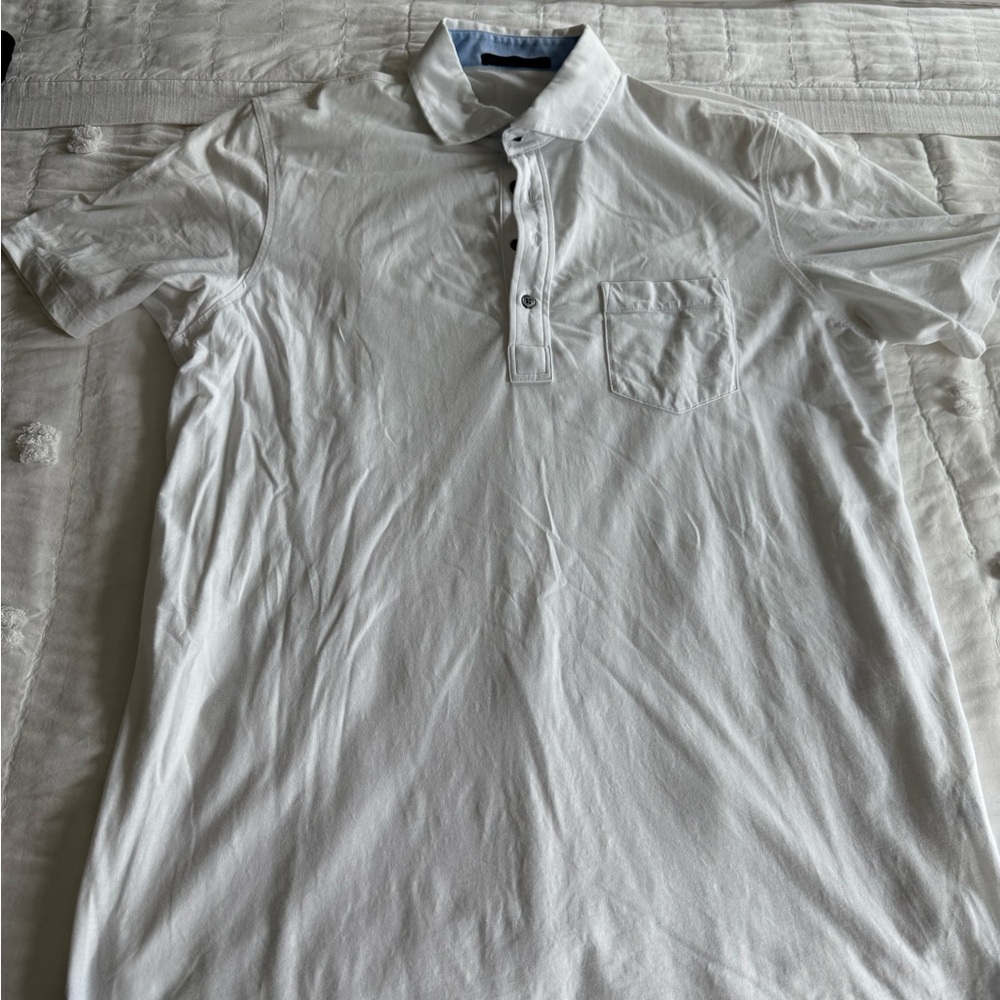 Classic White Polo Shirt